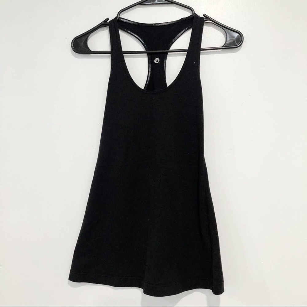 Lululemon black reversible tank